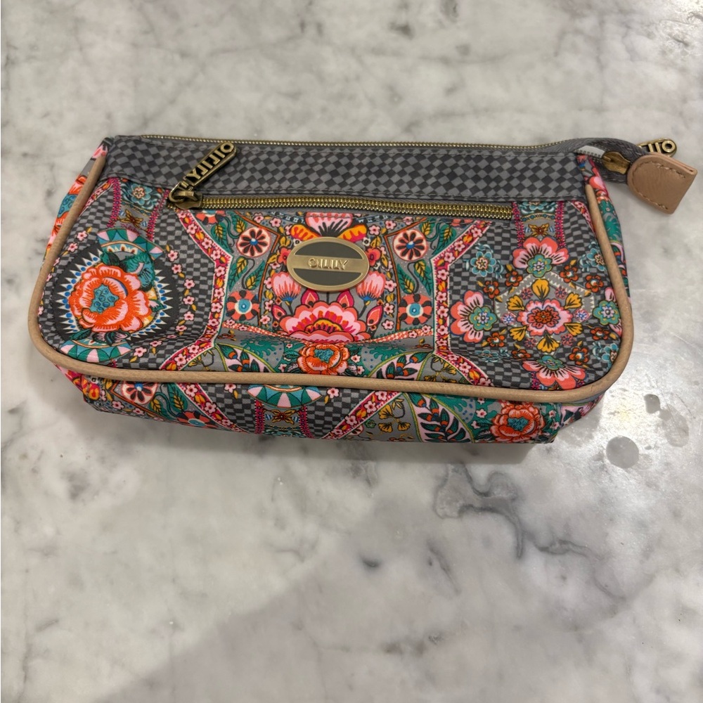 Olilly Multicolor Floral Clutch